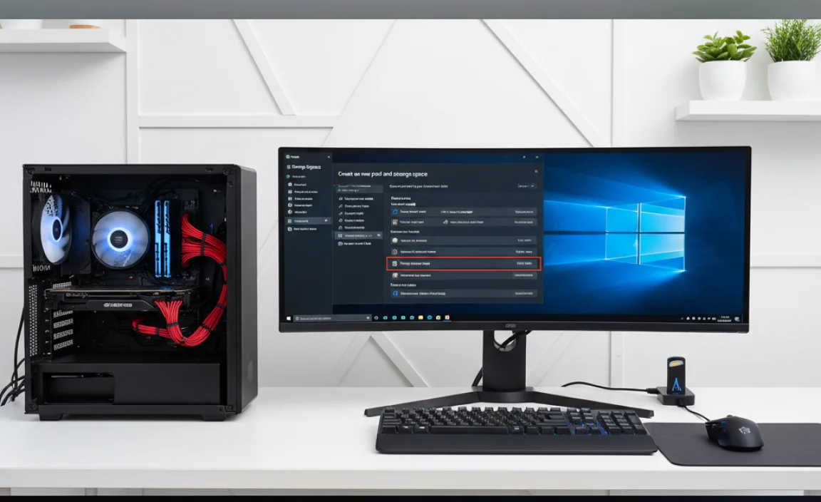 Configuring Storage Spaces in Windows 11