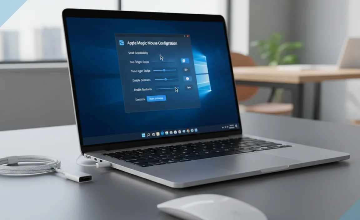 Configuring the Magic Mouse Settings in Windows 11