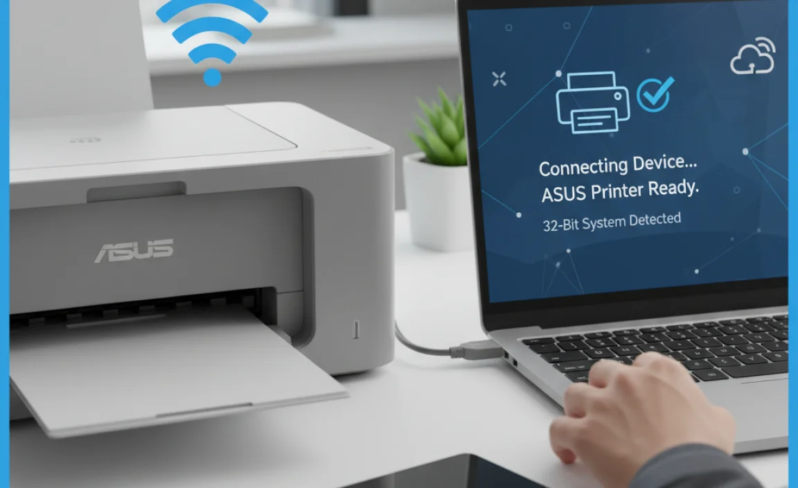 Connecting ASUS Printer and Chromebook