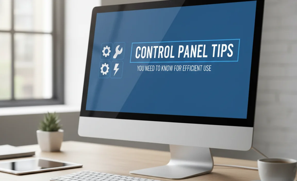 Control Panel Tips You Need To Know For Efficient Use