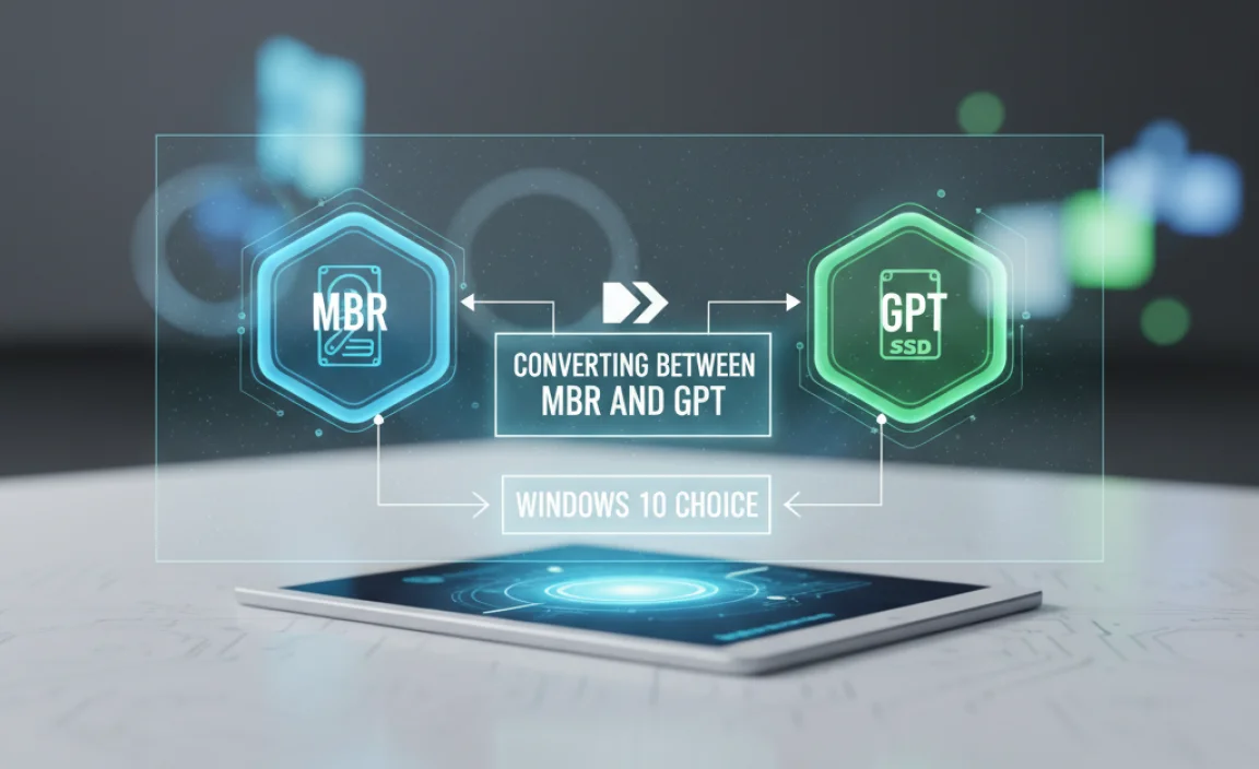 Converting Between MBR and GPT
