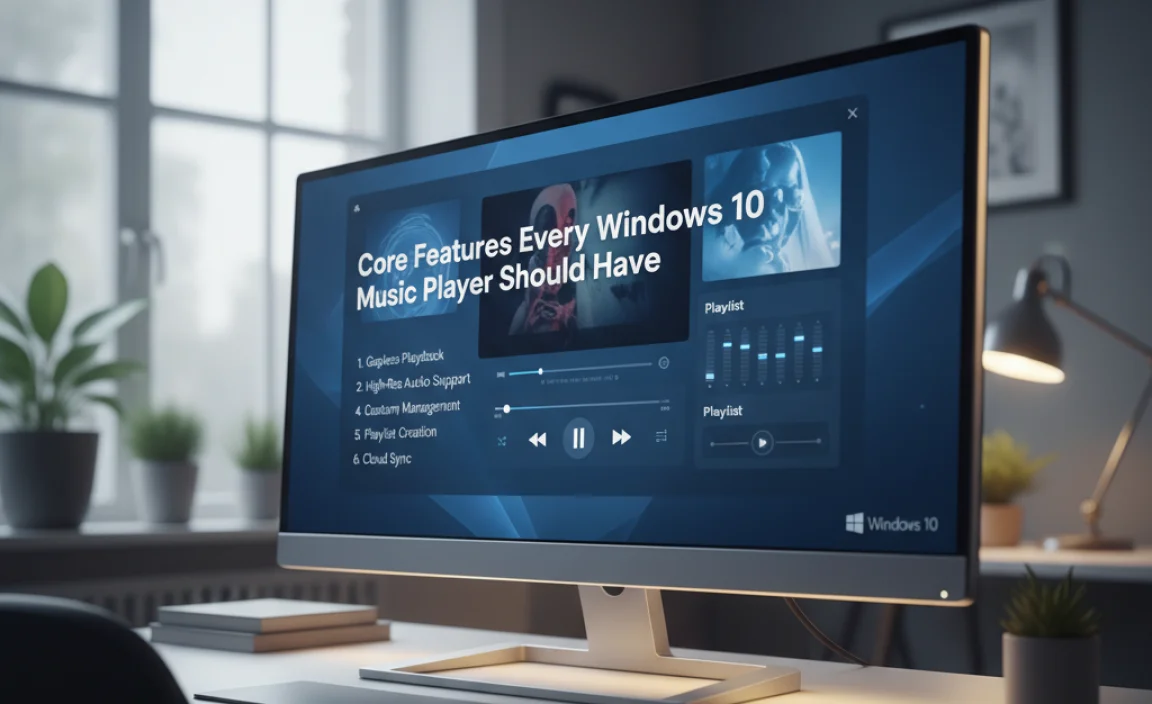 Core Features Every Windows 10 Music Player Should Have