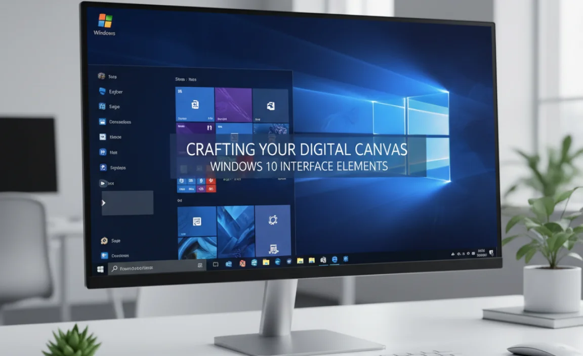 Crafting Your Digital Canvas: Exploring Windows 10 Interface Elements