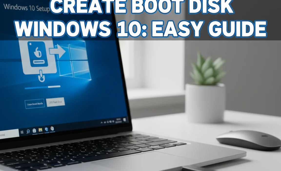Create Boot Disk Windows 10: Easy Guide