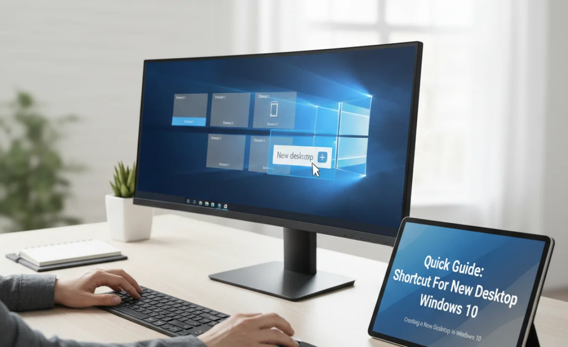 Creating a New Desktop in Windows 10