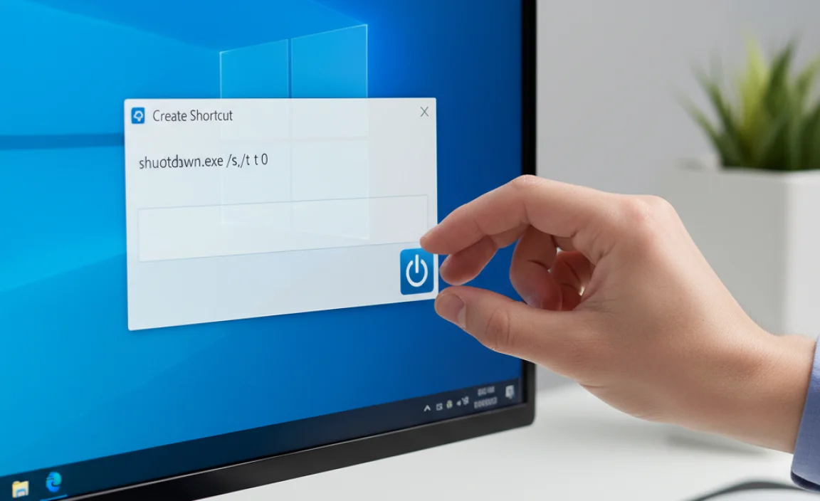 Creating Custom Shutdown Shortcuts