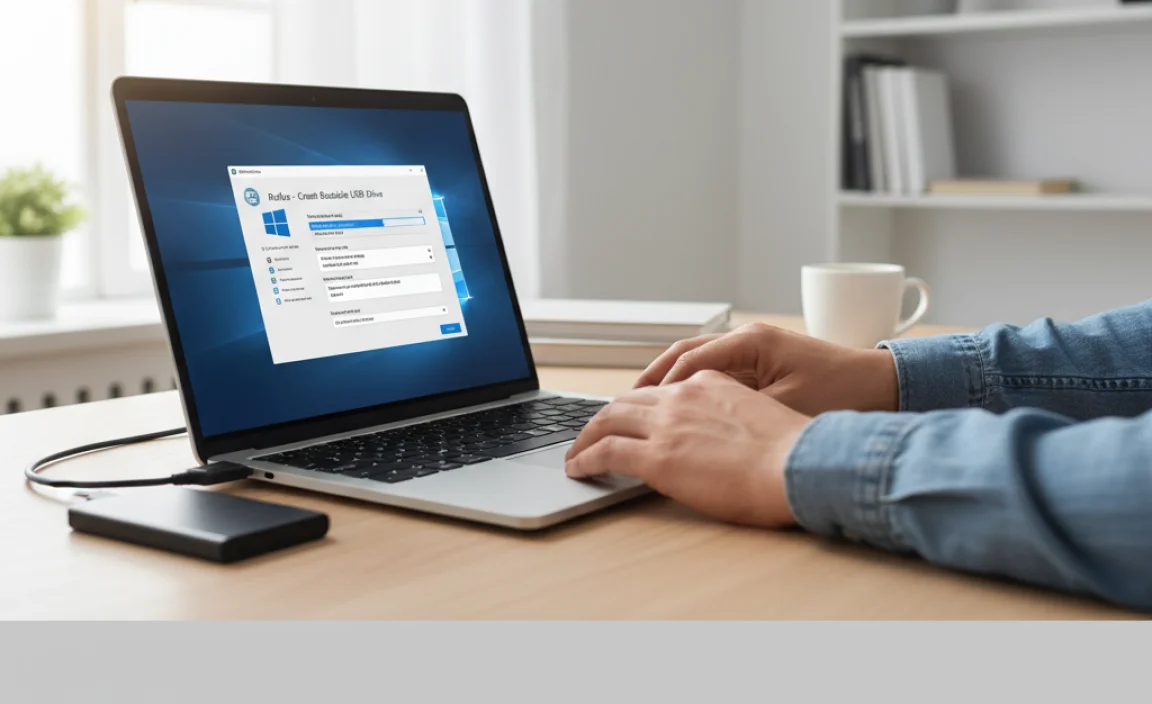 Creating Your Bootable USB Drive (Recommended)
