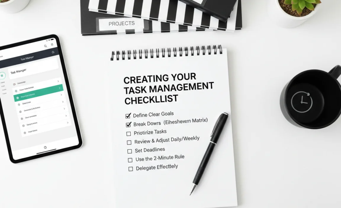 Creating Your Task Management Checklist