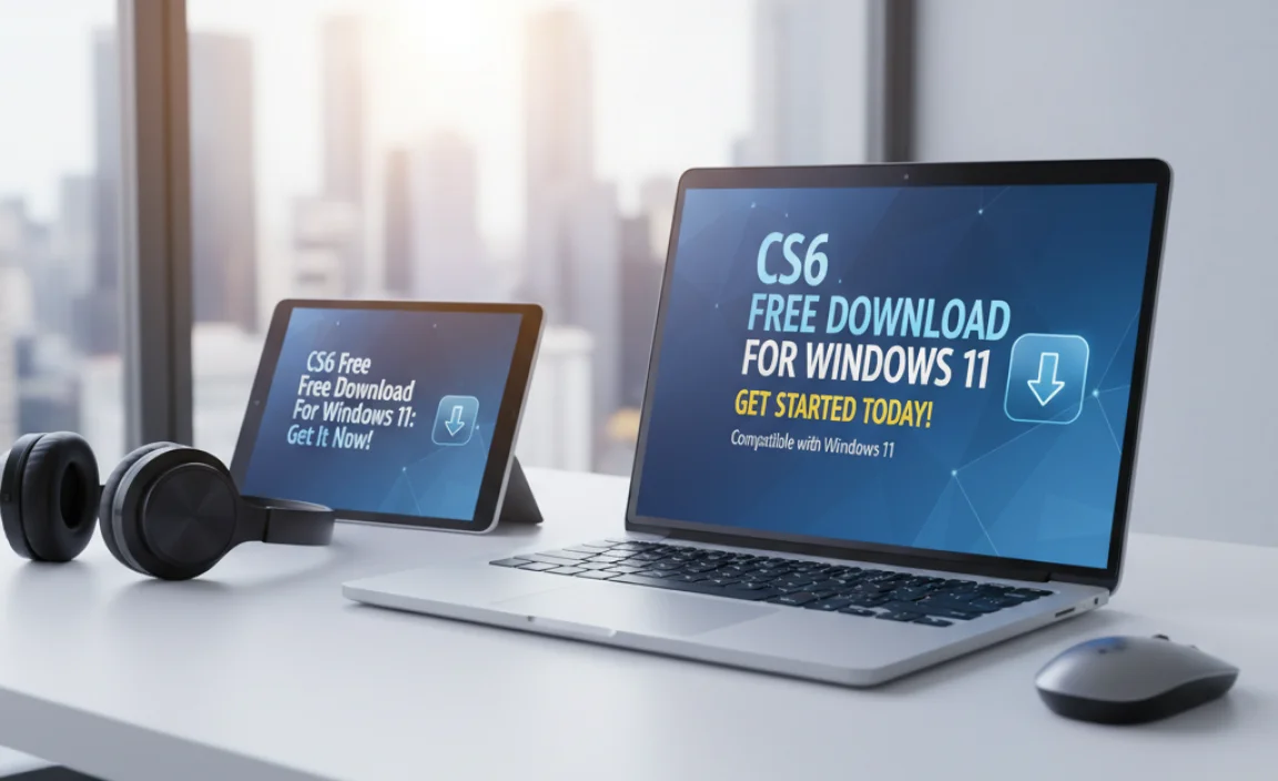 Cs6 Free Download For Windows 11: Get Started Today!