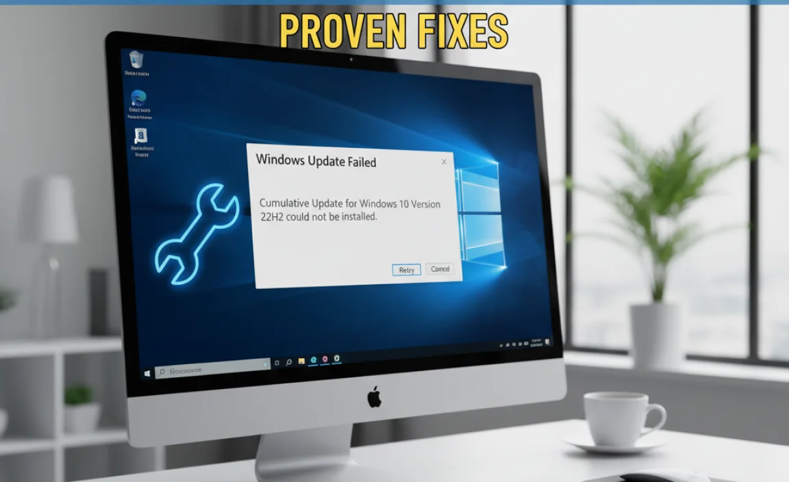 Cumulative Update for Windows 10 Version 22H2 Not Installing: Proven Fixes