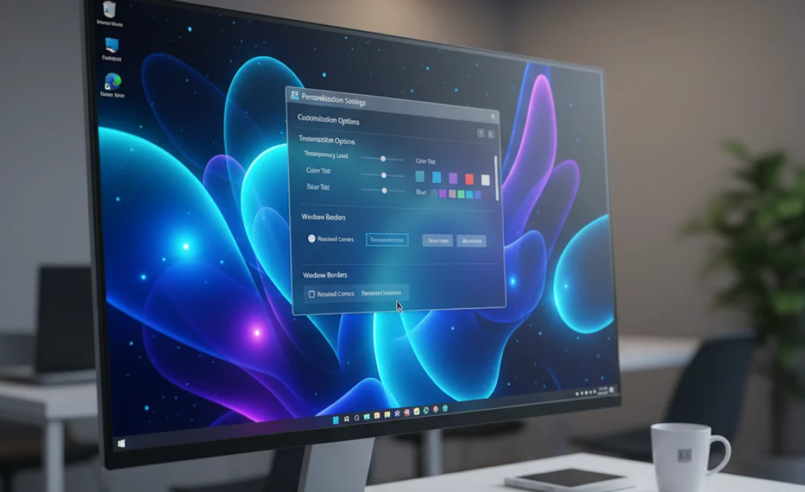 Customization Options for Aero in Windows 10