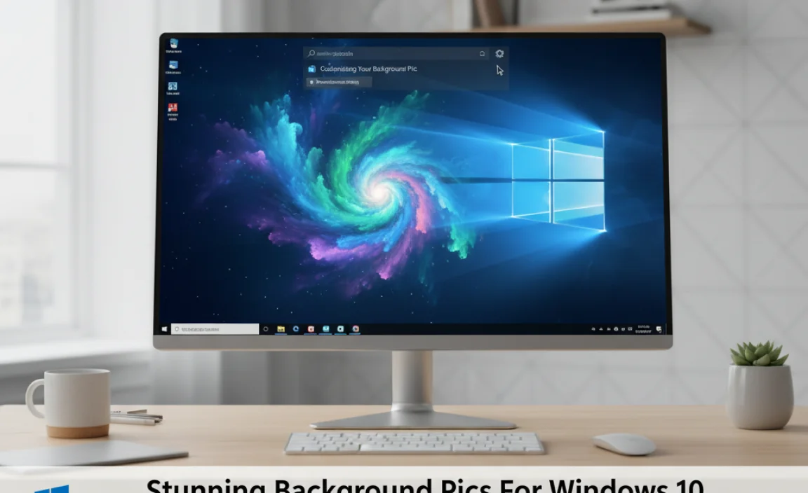 Customizing Your Background Pic for Windows 10