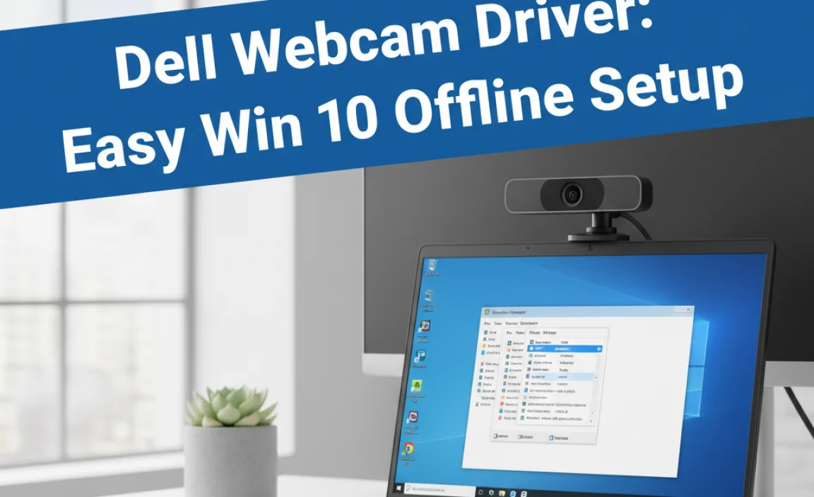 Dell Webcam Driver: Easy Win 10 Offline Setup