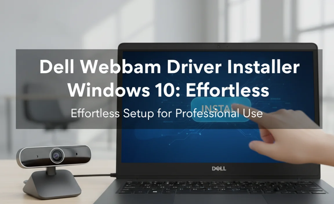 Dell Webcam Driver Installer Windows 10: Effortless