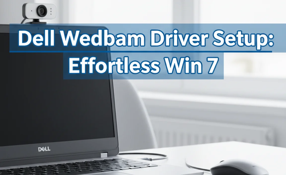 Dell Webcam Driver Setup: Effortless Win 7