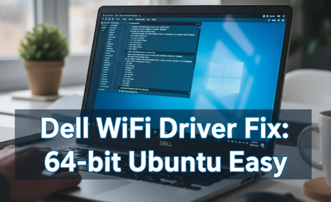 Dell WiFi Driver Fix: 64-bit Ubuntu Easy
