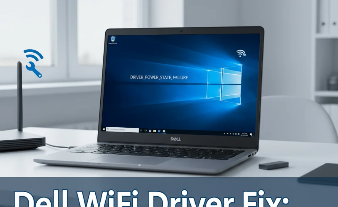 Dell WiFi Driver Fix: Easy Windows 10 Offline