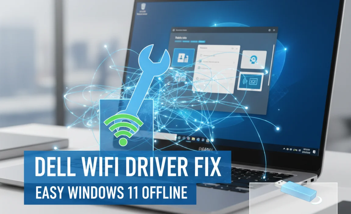 Dell WiFi Driver Fix: Easy Windows 11 Offline Solutions