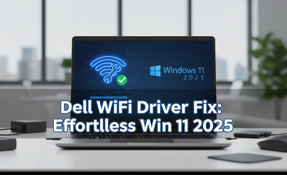 Dell WiFi Driver Fix: Effortless Win 11 2025
