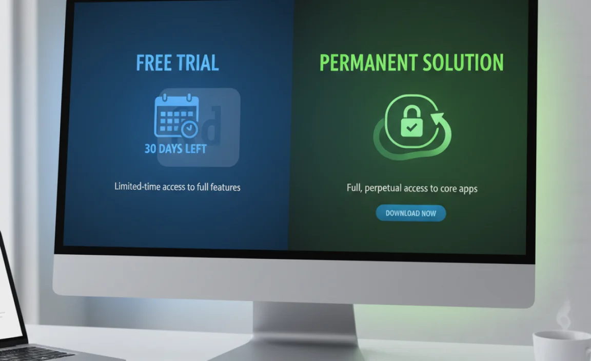 Differentiating Between Free Trials and Permanent Solutions
