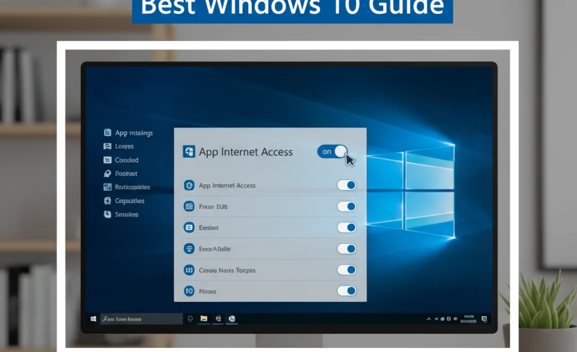 Disable App Internet: Best Windows 10 Guide