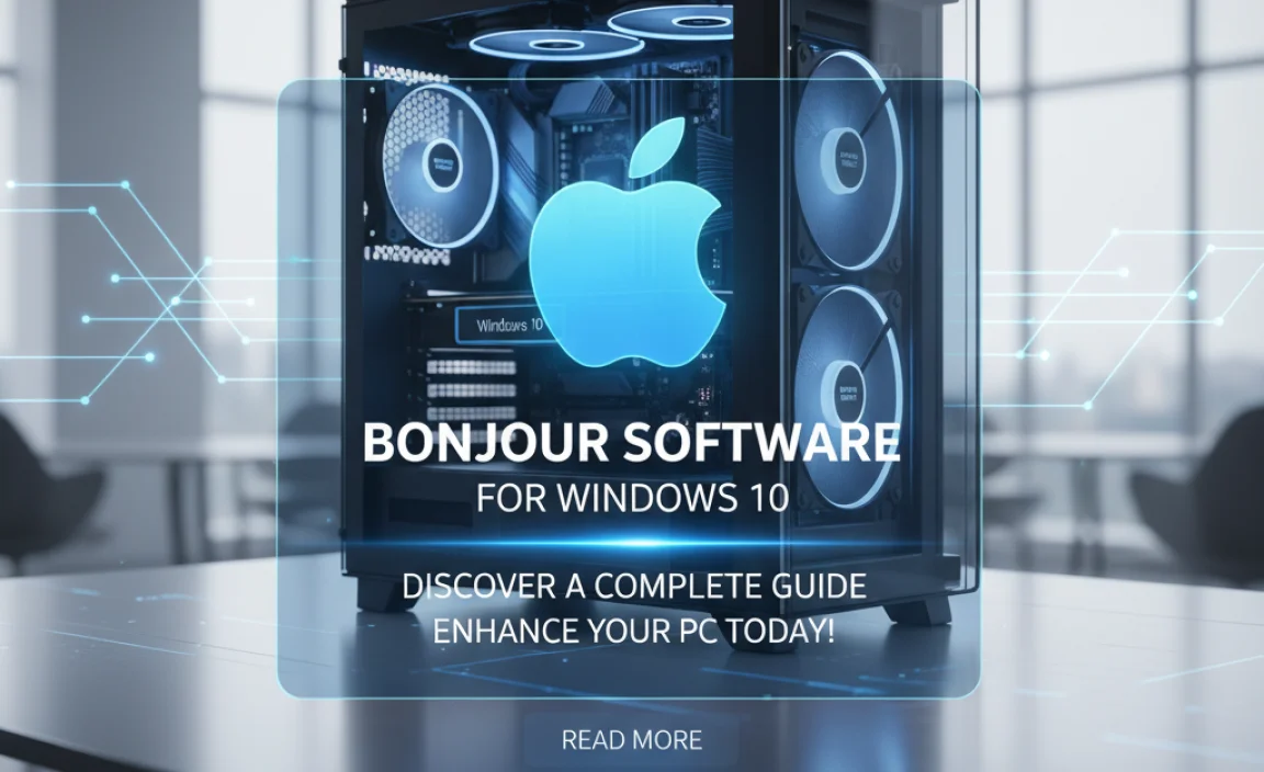 Discover Bonjour Software For Windows 10: A Complete Guide