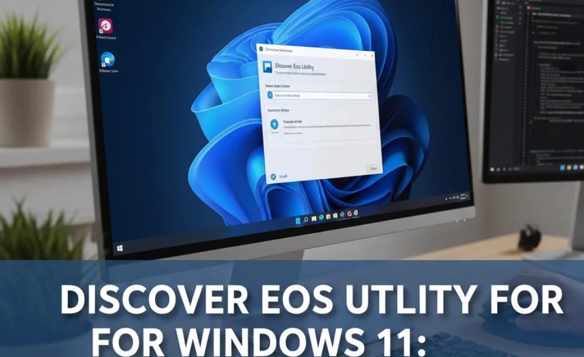 Discover Eos Utility For Windows 11: Easy Setup Guide