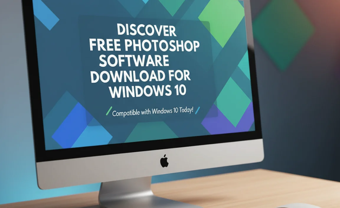 Discover Free Photoshop Software Download for Windows 10