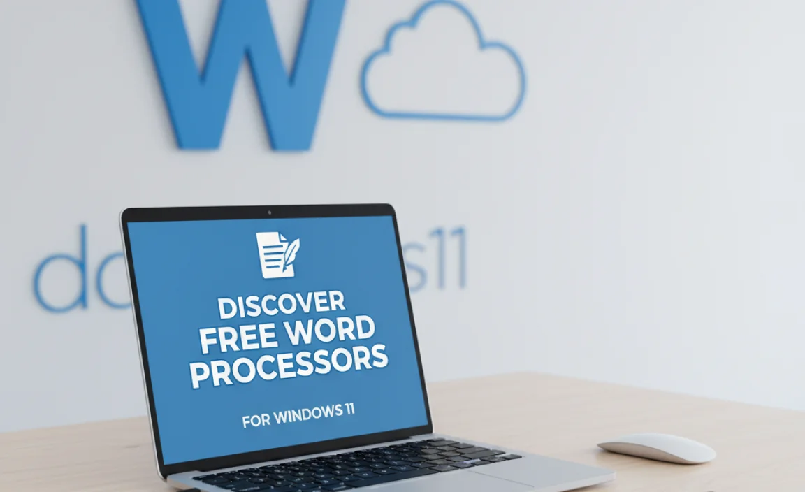 Discover Free Word Processors For Windows 11