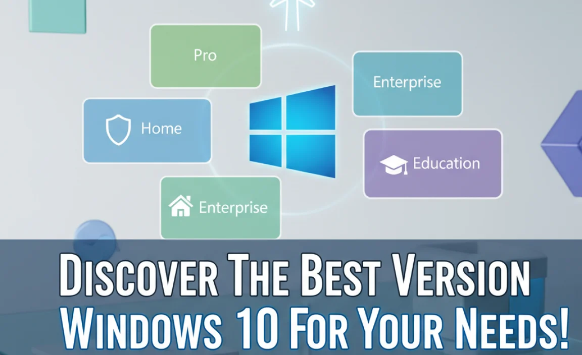 Discover The Best Version Windows 10 For Your Needs!