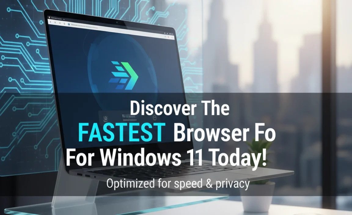 Discover The Fastest Browser For Windows 11 Today!