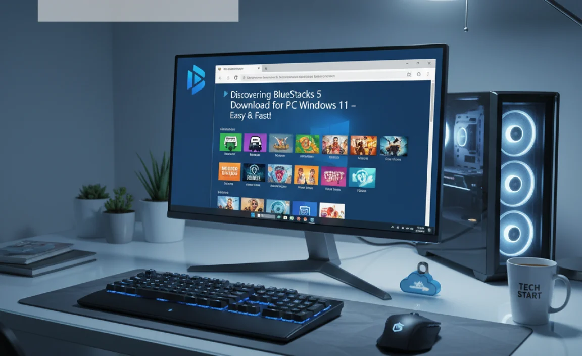 Discovering BlueStacks 5 Download for PC Windows 11