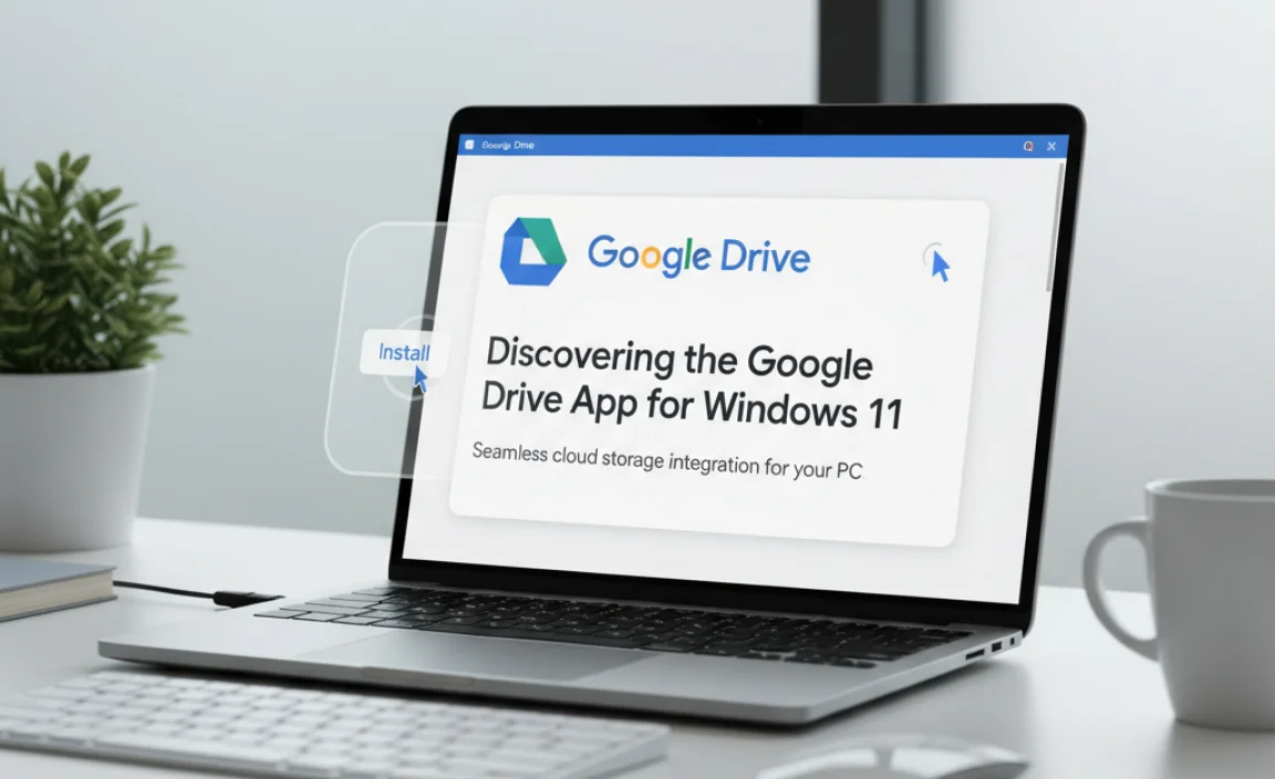 Discovering the Google Drive App for Windows 11