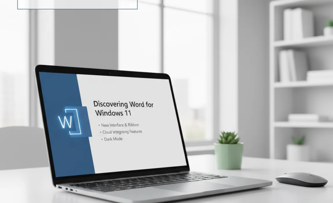 Discovering Word for Windows 11