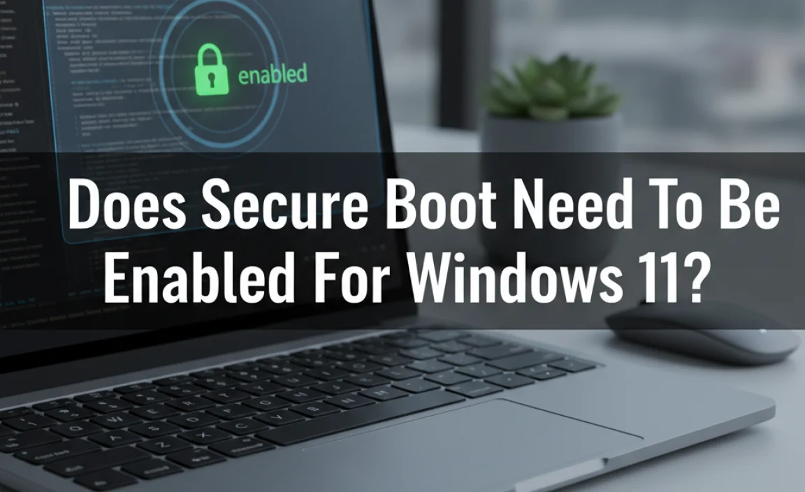 Does Secure Boot Need To Be Enabled For Windows 11?
