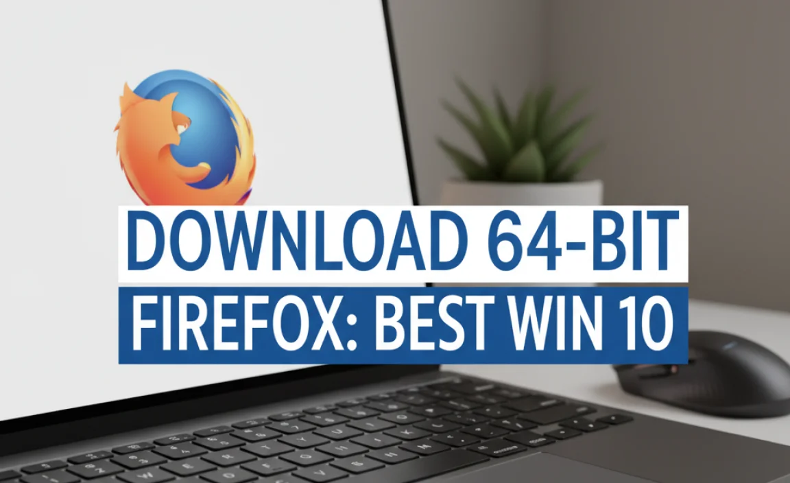 Download 64-bit Firefox: Best Win 10