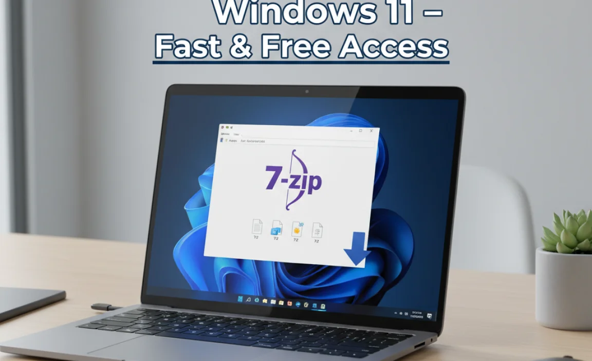 Download 7-Zip for Windows 11 – Fast & Free Access