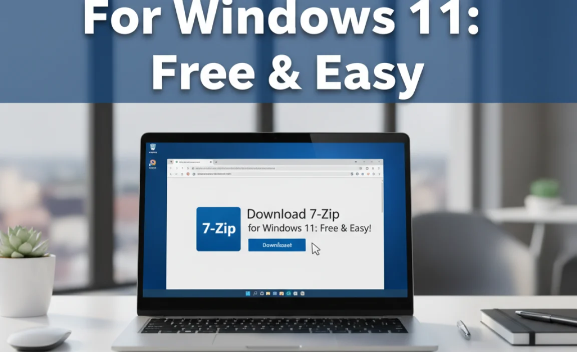 Download 7-Zip For Windows 11: Free & Easy!