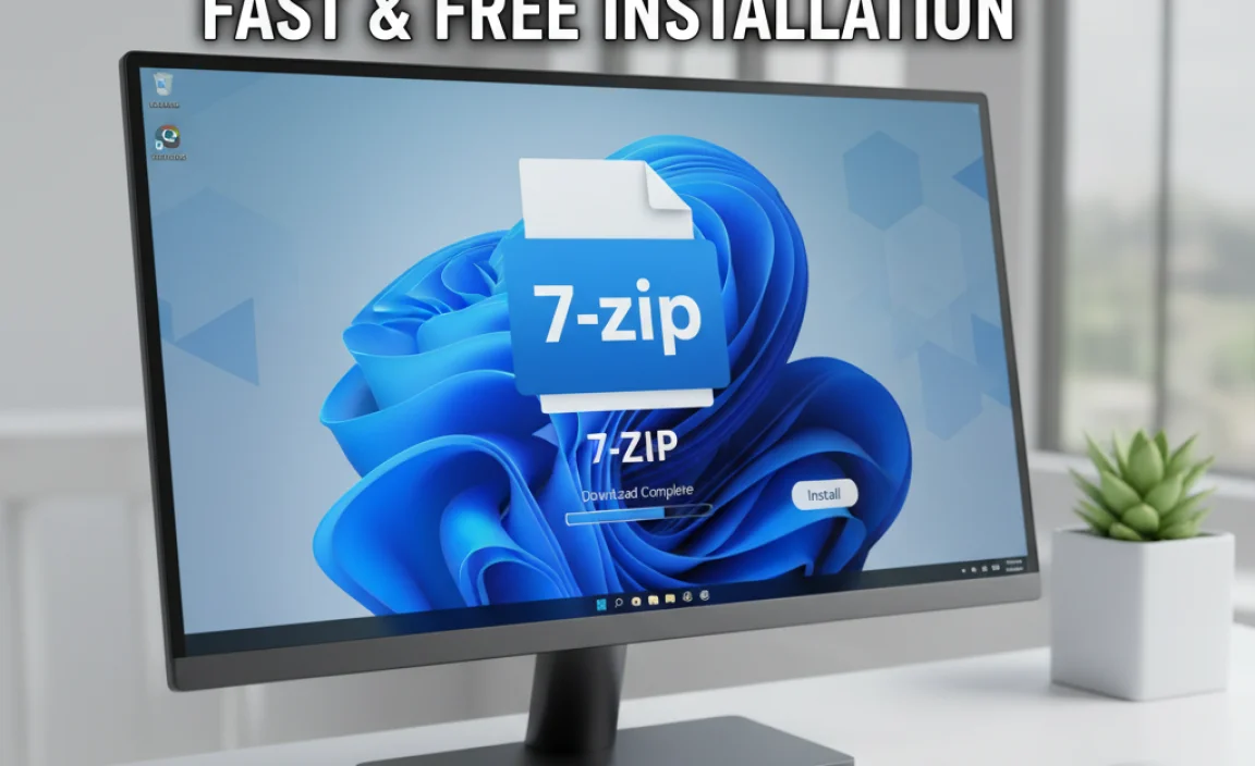 Download 7Zip For Windows 11 – Fast & Free Installation