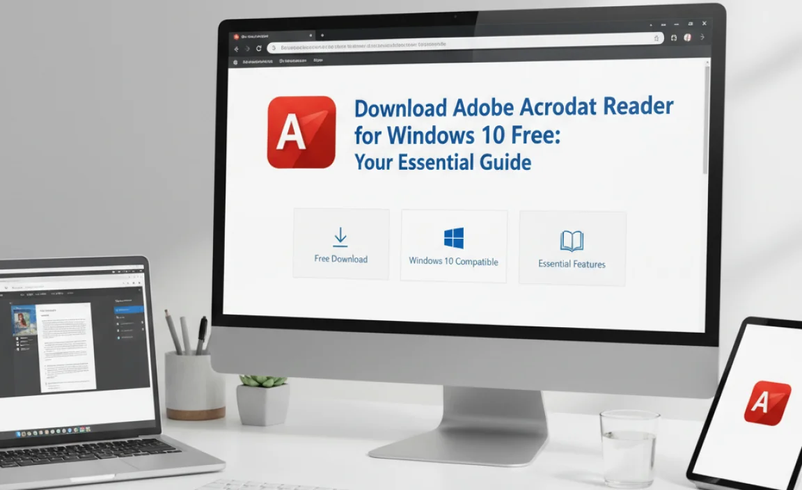 Download Adobe Acrobat Reader for Windows 10 Free: Your Essential Guide