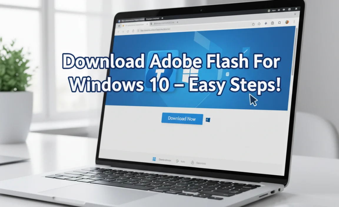 Download Adobe Flash For Windows 10 – Easy Steps!