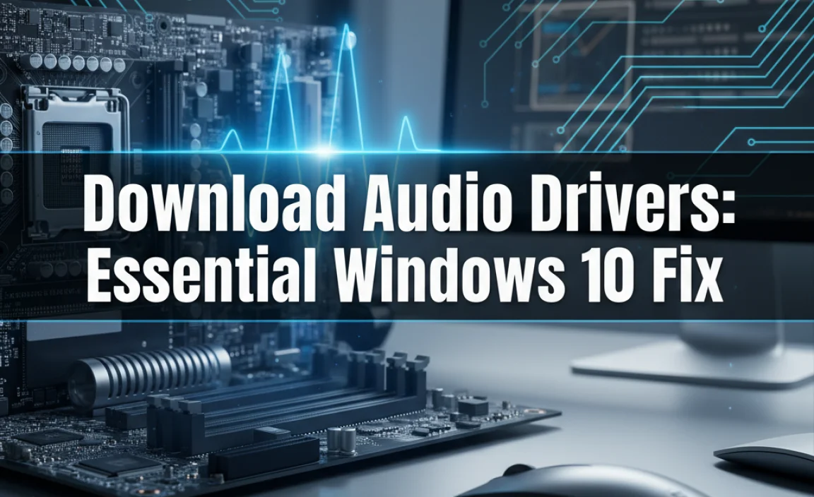 Download Audio Drivers: Essential Windows 10 Fix