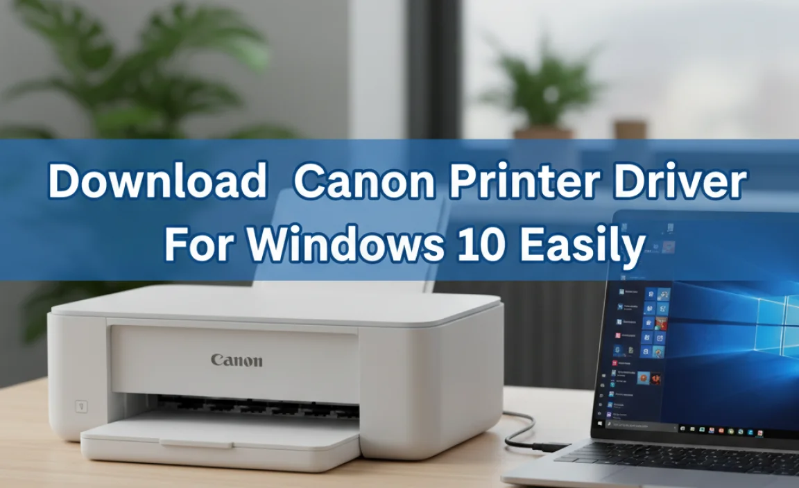 Download Canon Printer Driver For Windows 10 Easily