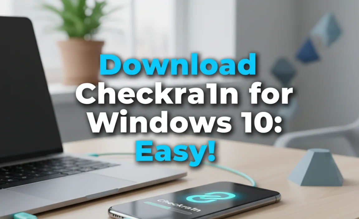 Download Checkra1n for Windows 10: Easy!