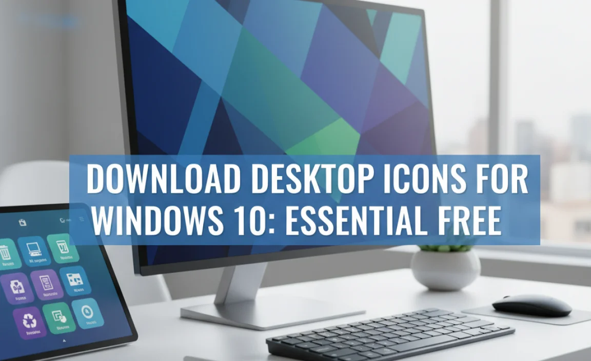 Download Desktop Icons For Windows 10: Essential Free