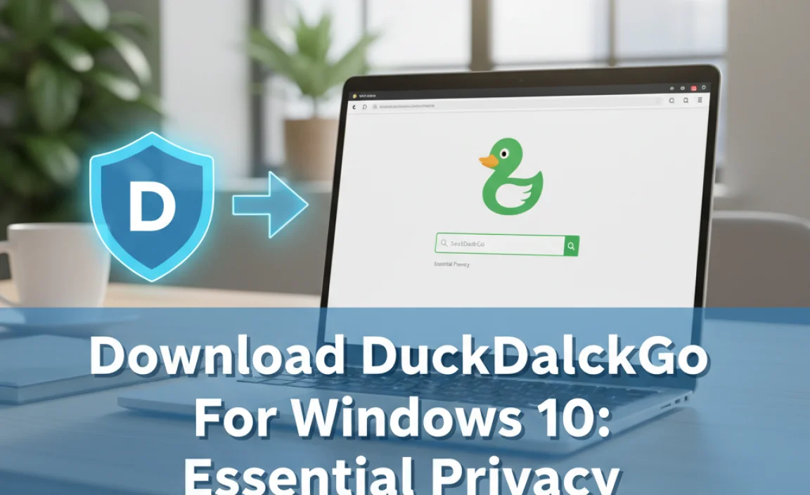 Download DuckDuckGo For Windows 10: Essential Privacy