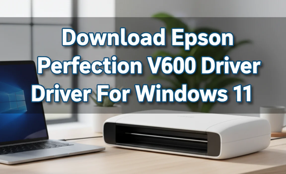 Download Epson Perfection V600 Driver For Windows 11