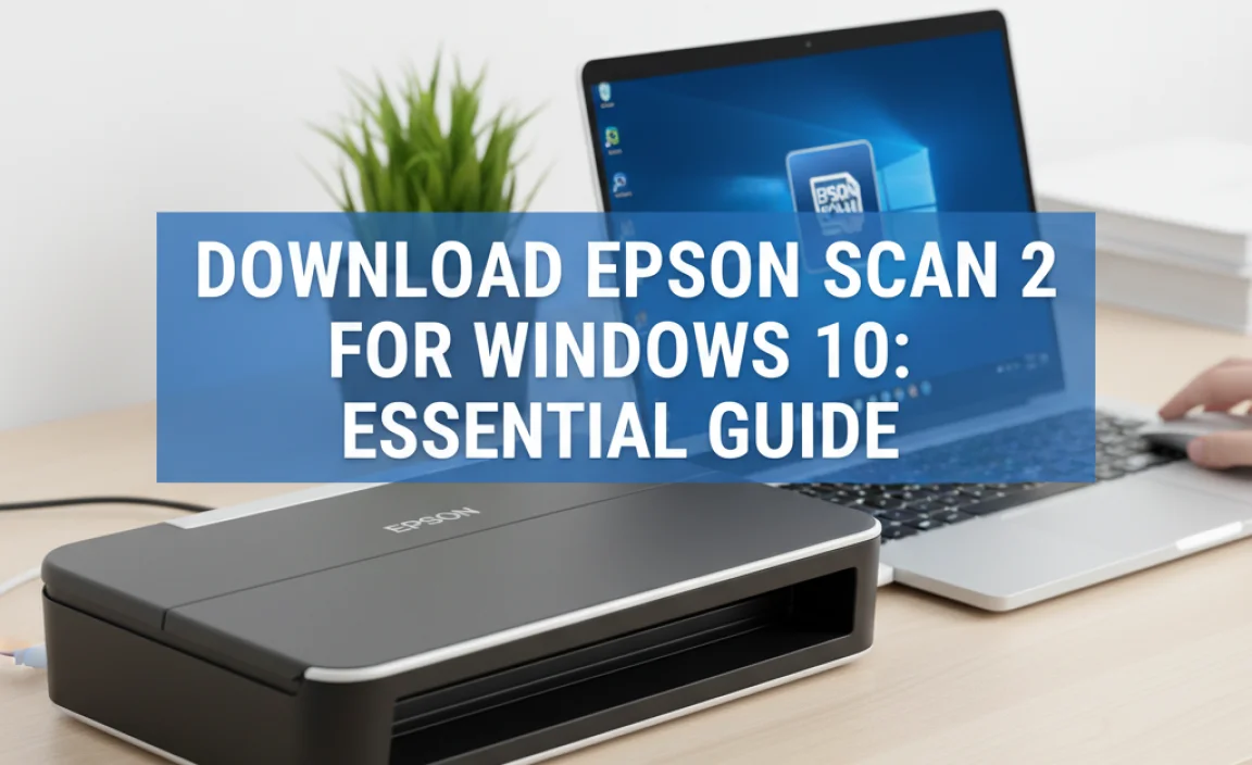 Download Epson Scan 2 for Windows 10: Essential Guide