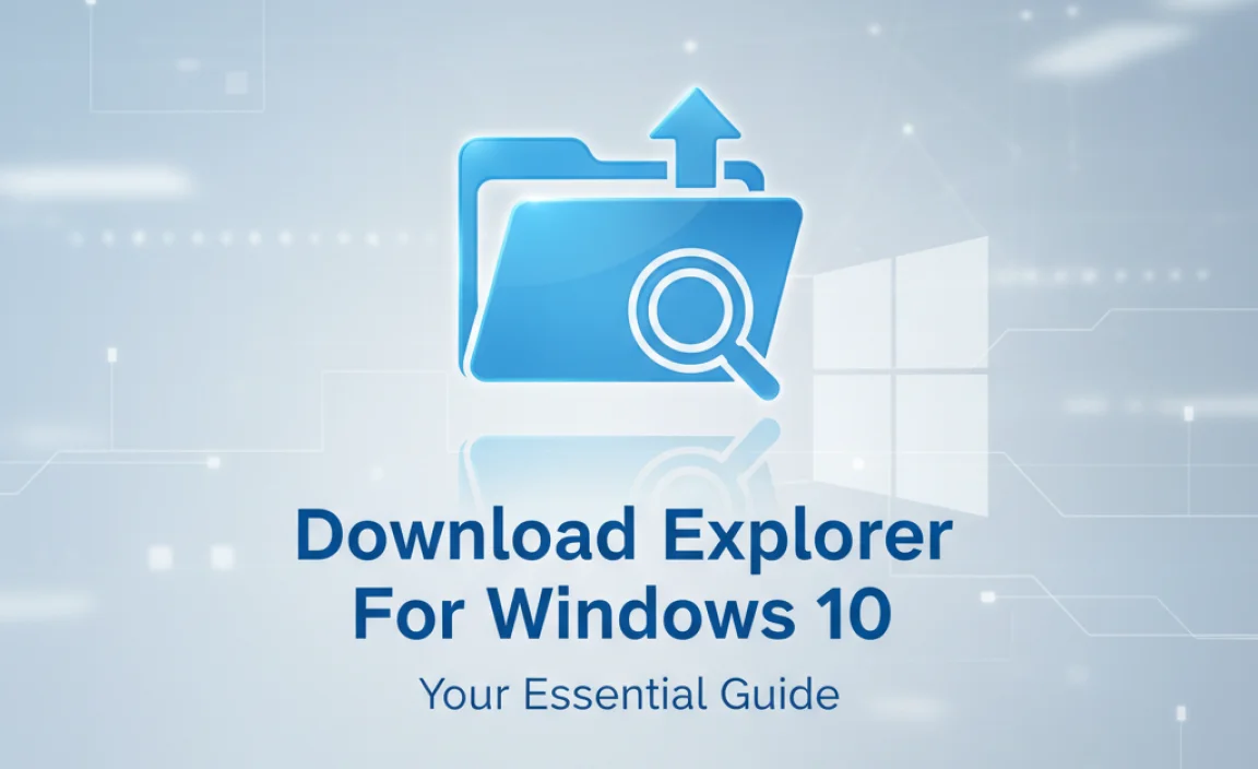 Download Explorer for Windows 10: Your Essential Guide