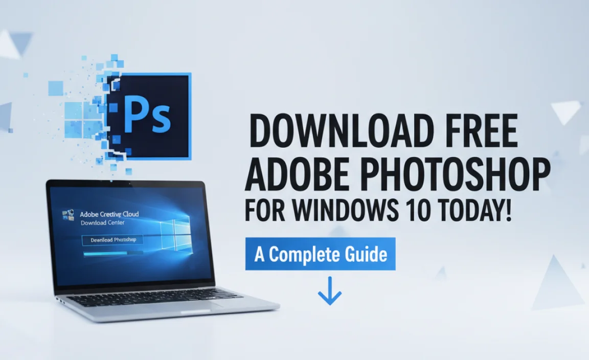 Download Free Adobe Photoshop For Windows 10: A Complete Guide